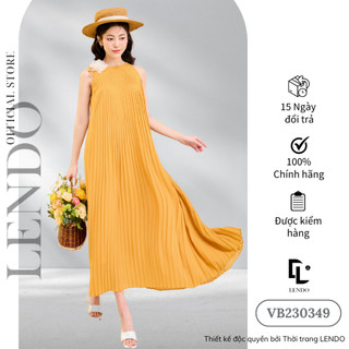 Đầm Maxi Xếp Ly Dáng Dài LENDO VB230349
