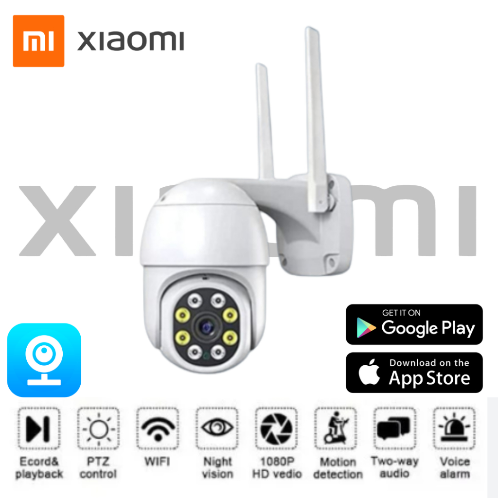 XIAOMI JSD808AP 360 Degree Camera An Ninh CCTV IP66 A7 Quay 360 Độ 1080P FHD WiFi Chống Thấm Nước IP66