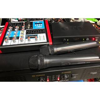mixer + micrô khong dây