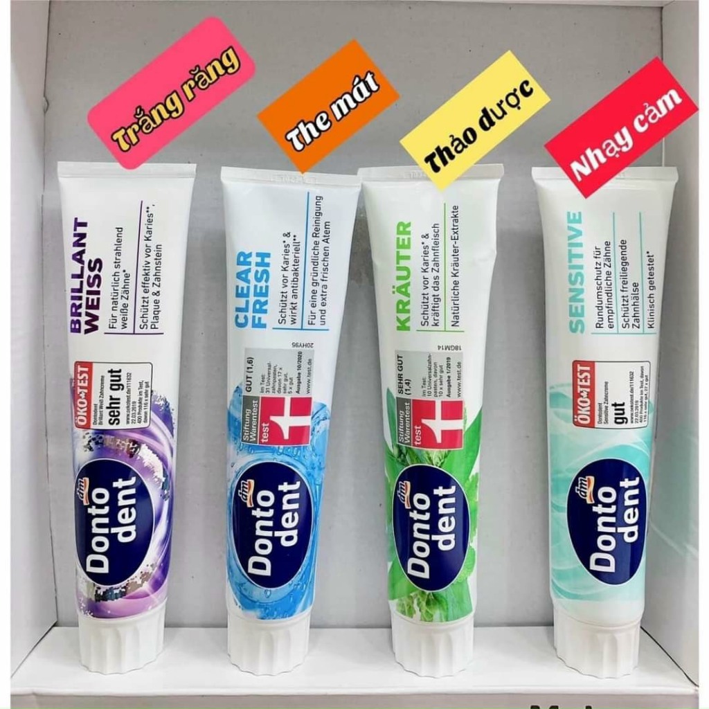 Kem Đánh Răng Dontodent 125ml