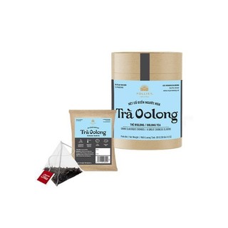 Trà oolong túi lọc hữu cơ organic #folliet - hộp 10 túi