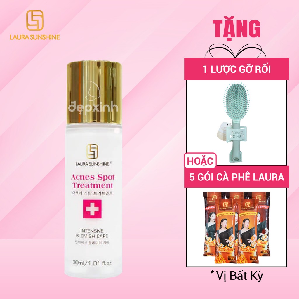 Kem giảm mụn, ngừa thâm do mụn, trắng da Laura Sunshine - Nhật Kim Anh 30ml