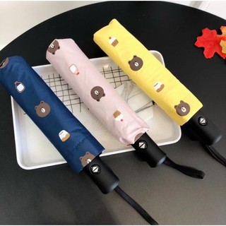 Ô che mưa nắng hình gấu 3D chống tia uv chống rỉ 110cm