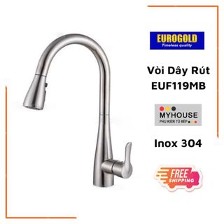 Vòi rửa bát dây rút Eurogold, Phụ kiện chậu vòi rửa bát