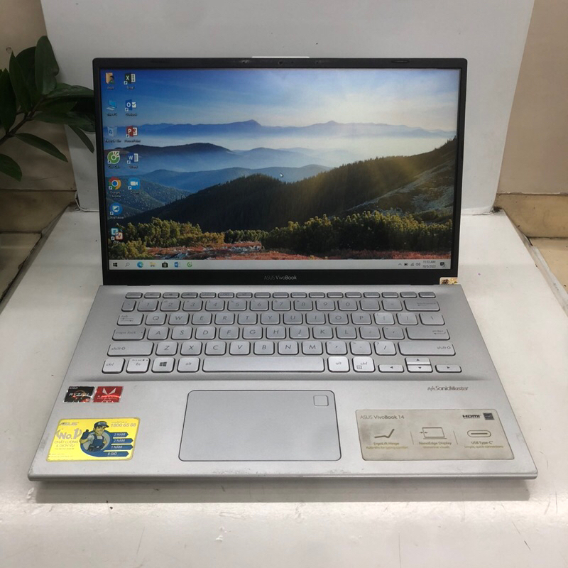 Máy Laptop Asus Vivobook A412DA Ryzen 5-3500U, 8gb ram, 256gb ssd, Vga Amd Radeon Graphics Vega 3, 14.0 inch. Đẹp