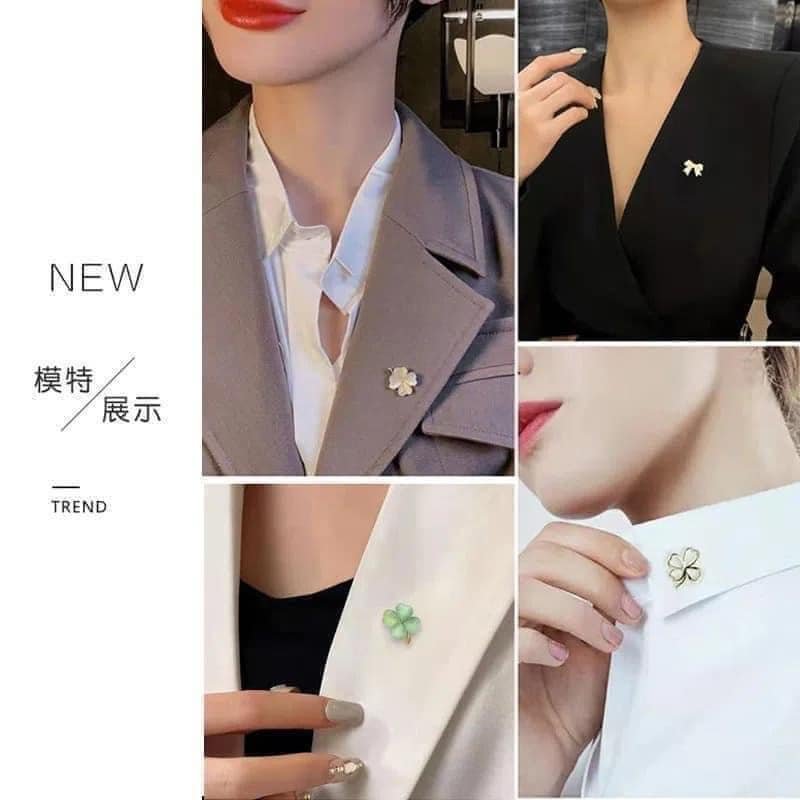 Sét 10 cài áo vừa làm điểm nhấn cho áo váy trông sang xinh mẫu mới 2023 HCOM520