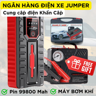 Bộ khởi động xe hơi 16V Đa chức năng 98800mAh Ngân hàng điện khẩn cấp Pin sạc Bộ khởi động xe hơi