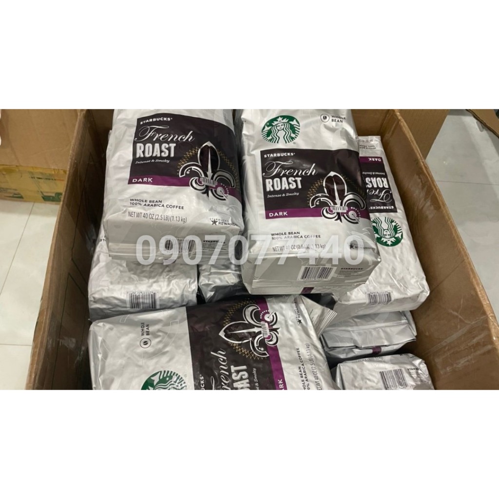 Cà phê hạt nguyên chất date 2024 Starbucks Mỹ Khối Lượng 1,13kg - EDS Mart