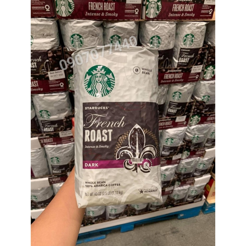 Cà phê hạt nguyên chất date 2024 Starbucks Mỹ Khối Lượng 1,13kg - EDS Mart