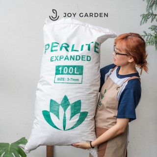 Nguyên bao 100 lít Perlite size 3 -7mm - Đá Trân Châu | Nhập khẩu và phân phối bởi Joy Garden