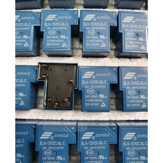 Relay - rơ le 5v, 12v, 24v songle t90 30a 6 chân