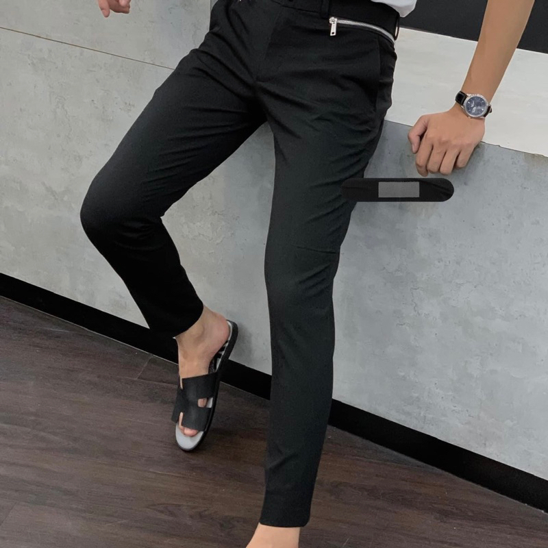 Quần Âu Vải Nam DSQ siêu phẩm âu tây hoạ tiết khoá sang trọng túi xịn sò thanh lịch đẹp xuất sắc