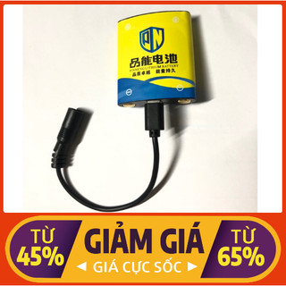Pin sạc Lithium Battery máy laze 5 tia kèm cáp sạc