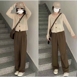 QUẦN ỐNG RỘNG LƯNG CAO