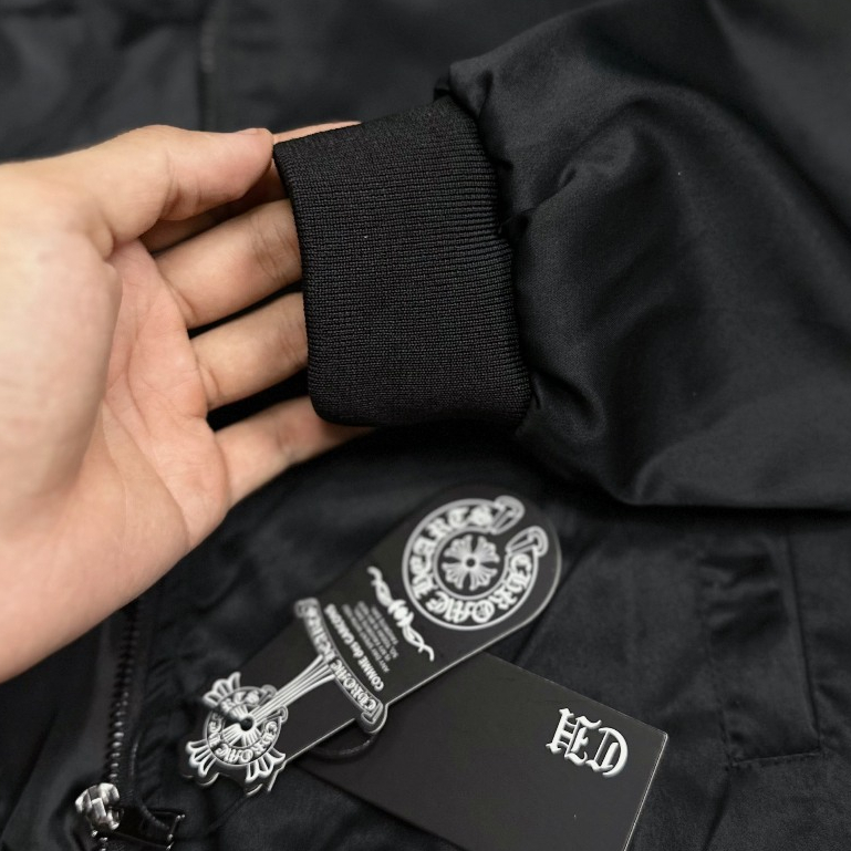 Áo Khoác Gió Bomber Bản Chom Me LoGo Thêu Da Tỉ Mỉ_Áo Khoác Bomber Nam Nữ Hai Lớp Fom Tàu