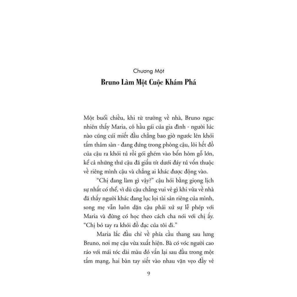 Sách - Chú bé mang pyjama sọc