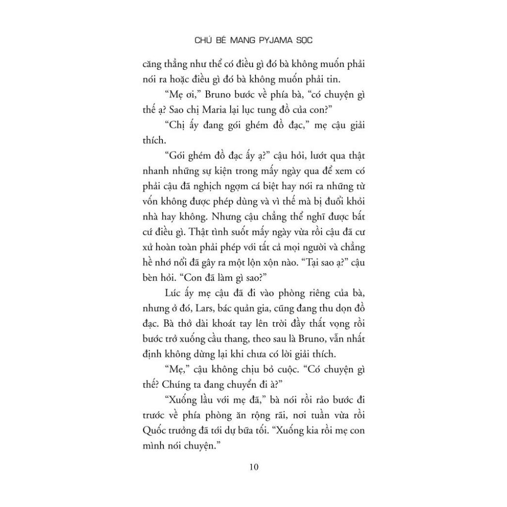 Sách - Chú bé mang pyjama sọc