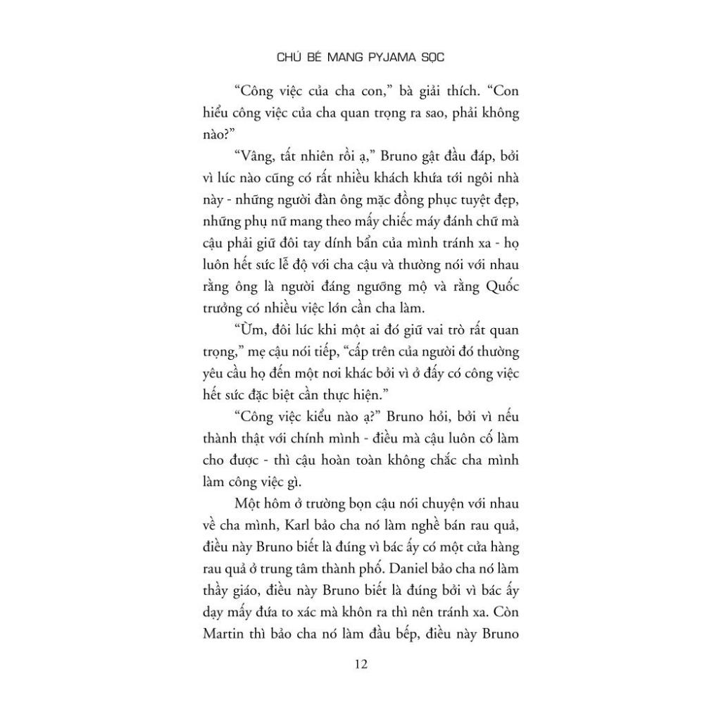 Sách - Chú bé mang pyjama sọc