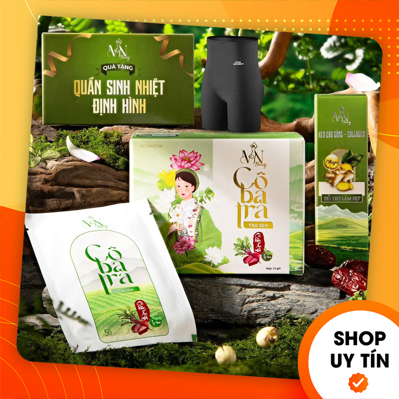 Trà Sen Giảm Mỡ Cô Ba Trà Đông Anh - Nguyễn Huỳnh Như Collagen X3