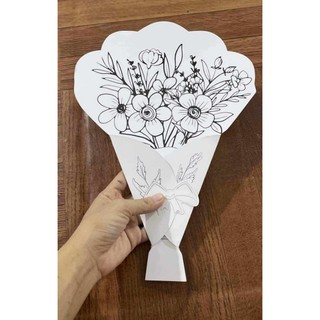 Combo Thiệp bó hoa tô màu (60,70,80,90 thiệp, 2,5k/1c)