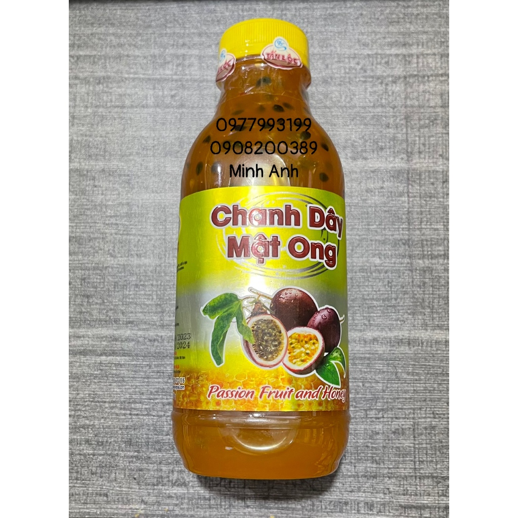 Chanh Dây Mật Ong 680g TẤN LỘC Thanh Mát, Bổ Dưỡng Cho Sức Khỏe