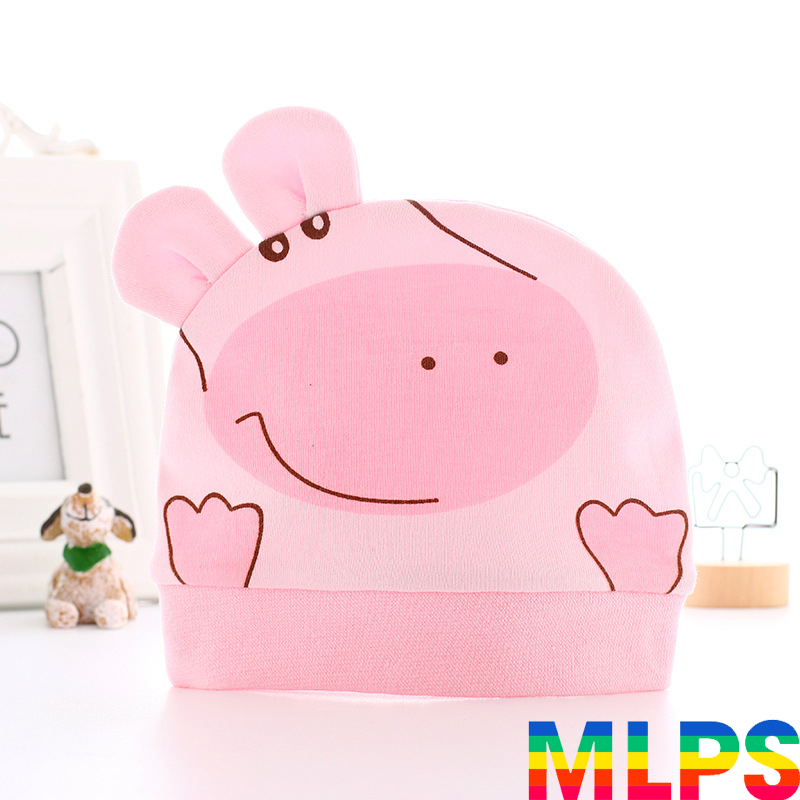 Mũ sơ sinh cotton họa tiết đáng yêu cho bé M12