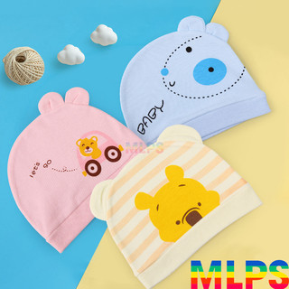 Mũ sơ sinh cotton họa tiết đáng yêu cho bé M12