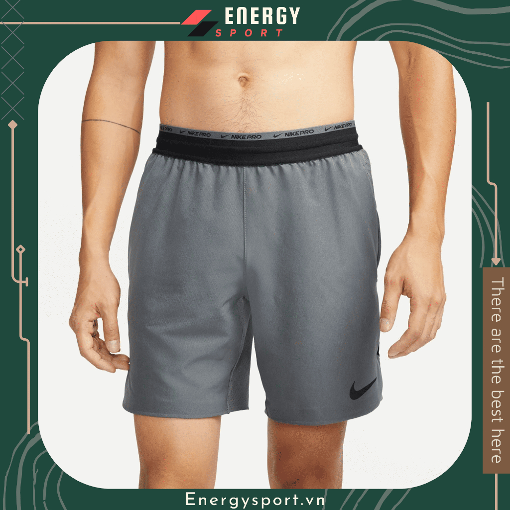 Quần Short Thể Thao Nam Nike Dri-FIT FlexPRO Xám - DD1700 068