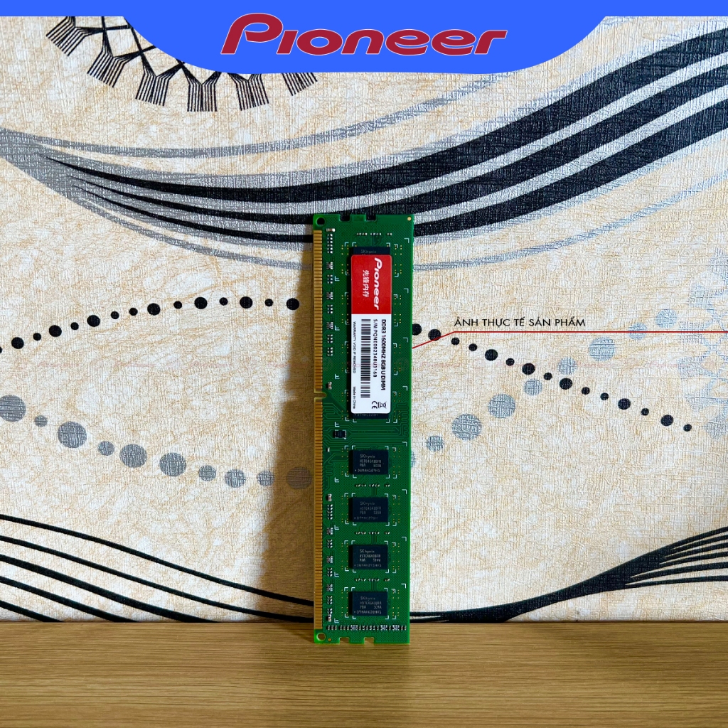 Bộ nhớ RAM Pioneer DDR3 8GB cho PC - Hàng Chính Hãng