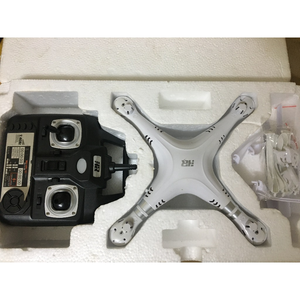 Xác máy bay đồ chơi mô hình điều khiển từ xa flycam HR SH5 drone sóng 2.4Ghz