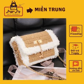 Túi tự đan handmade, túi tự làm đa dạng màu sắc, ý nghĩa, đầy đủ nguyên liệu BAGGU DIY, kèm video hướng dẫn chi tiết A01