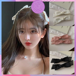 Kẹp tóc nơ dễ thương