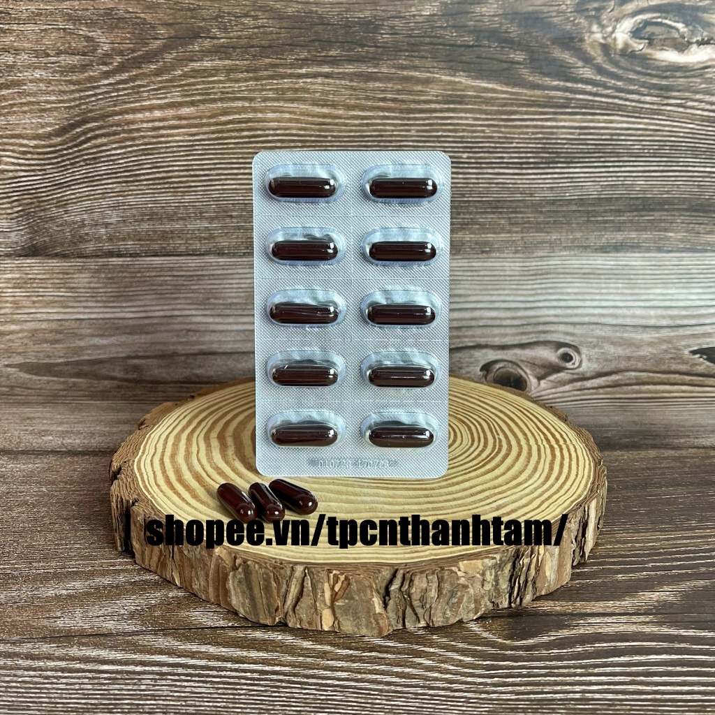 Viên bổ não AN NÃO VƯƠNG giúp tăng cường trí nhớ, tăng tuần hoàn máu não, ngừa tai biến - HỘP 30 viên