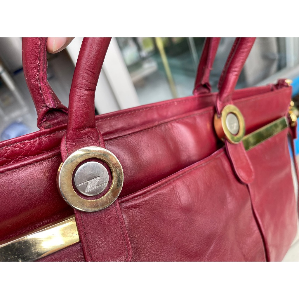 Túi si công sở da thật Zenith