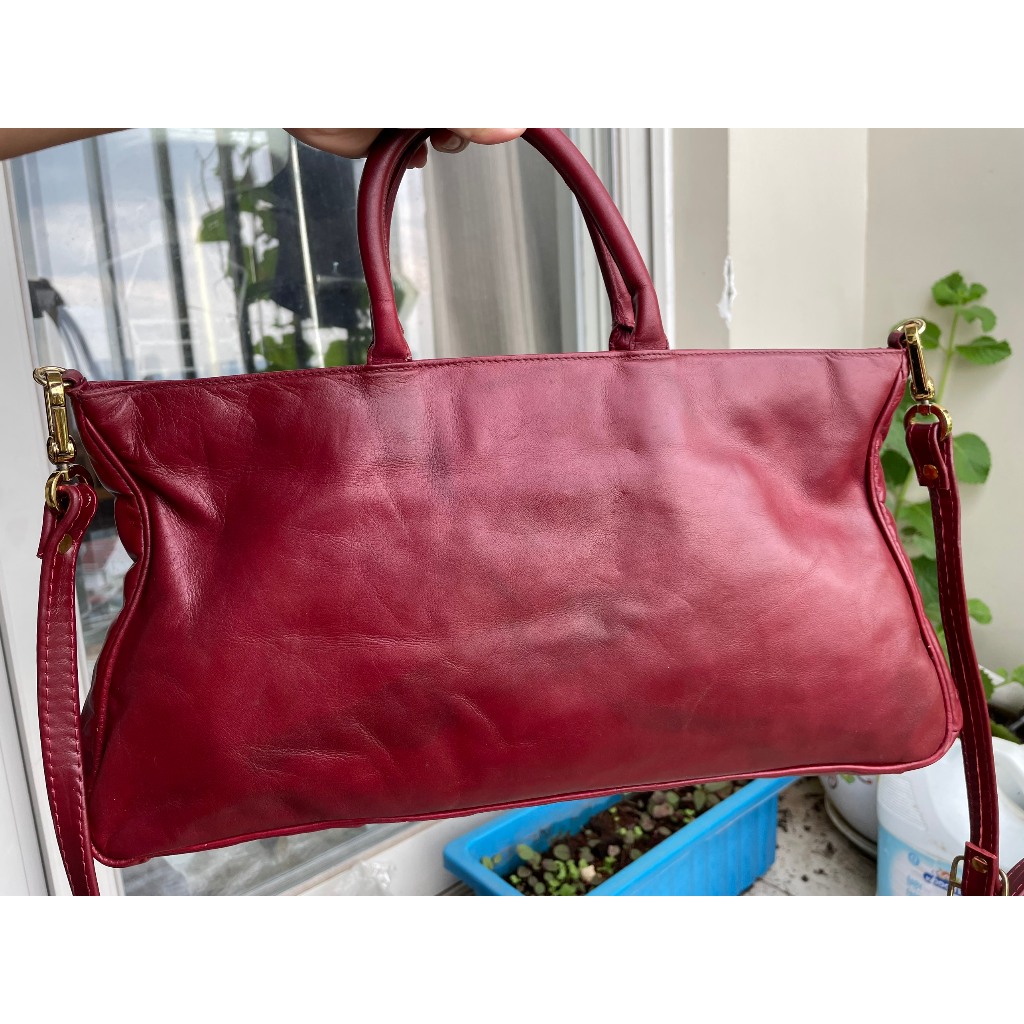 Túi si công sở da thật Zenith