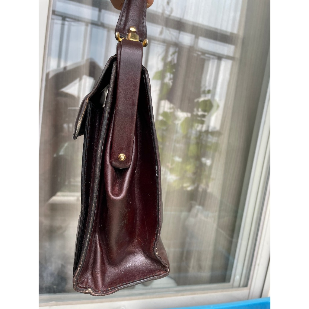 Cốp si tay xách da mộc thơm