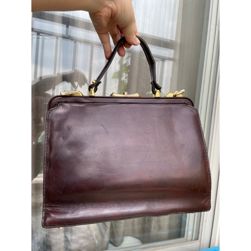 Cốp si tay xách da mộc thơm