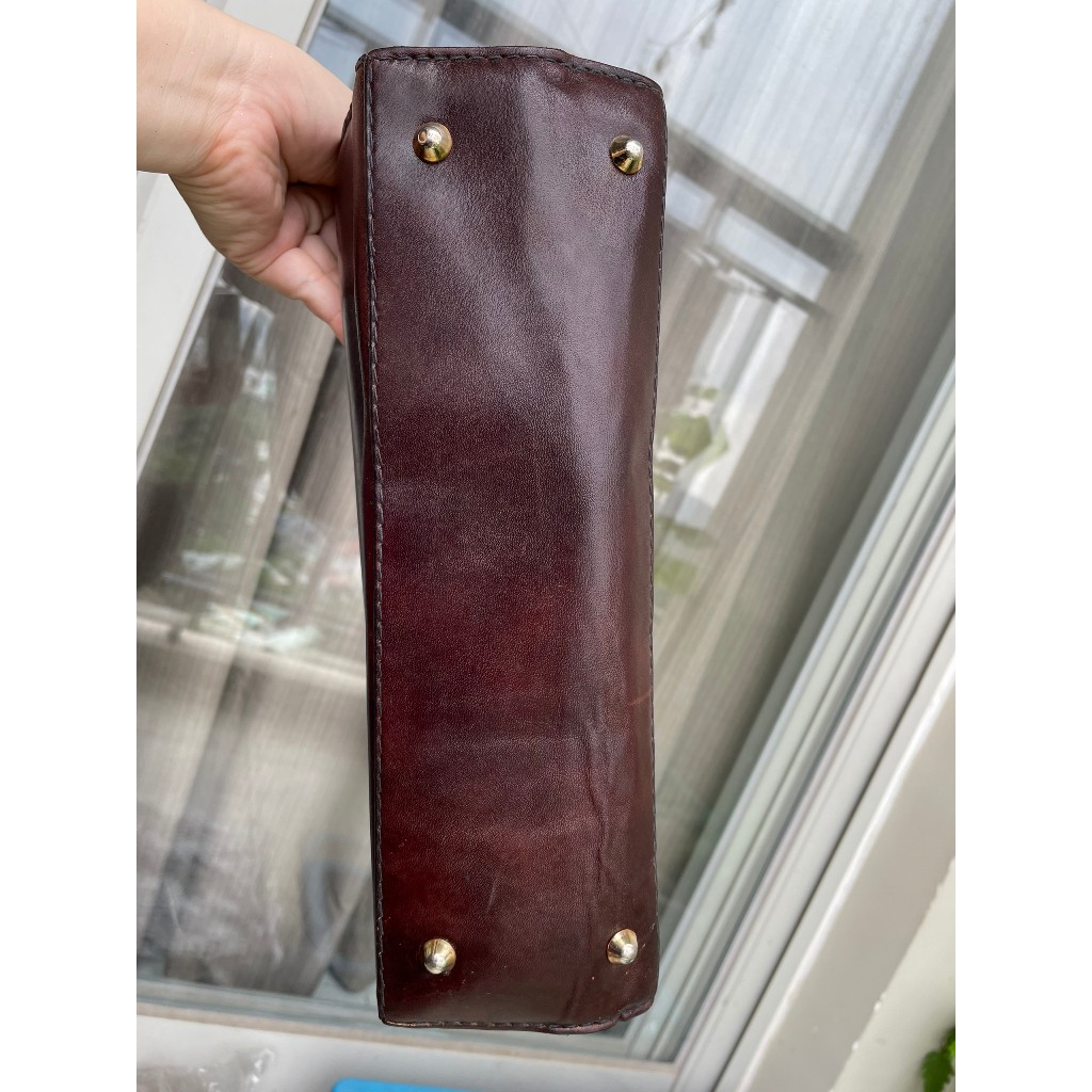 Cốp si tay xách da mộc thơm