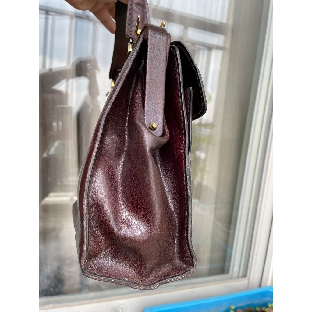 Cốp si tay xách da mộc thơm