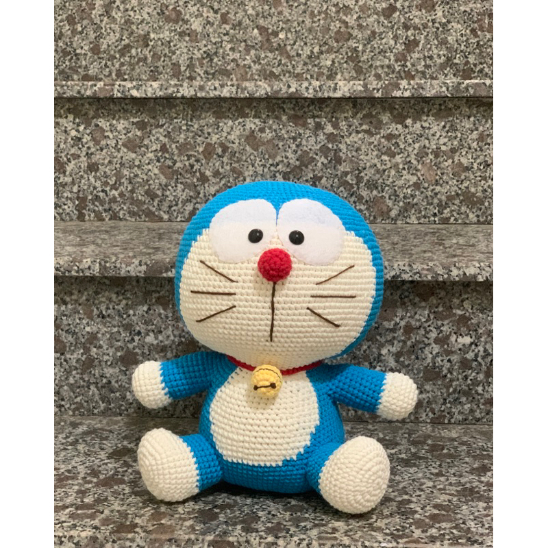 Thú len Handmade Doraemon