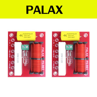 Combo 02 mạch phân tần PALAX PA-901 ngõ ra 1 Bass, 1 Treble bảo vệ loa và chống hú hiệu quả