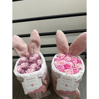 Combo 10 bó hoa thỏ cho khách sỉ