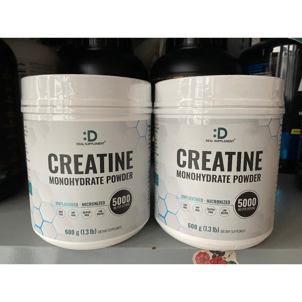 Bột creatine Deal Supplement CREATINE MONOHYDRATE POWDER 600g