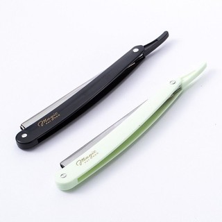 Dao cạo mặt, cạo râu nhựa gấp chuyên dụng cho nam nữ, Cán dao cạo Barber chuyên nghiệp 030
