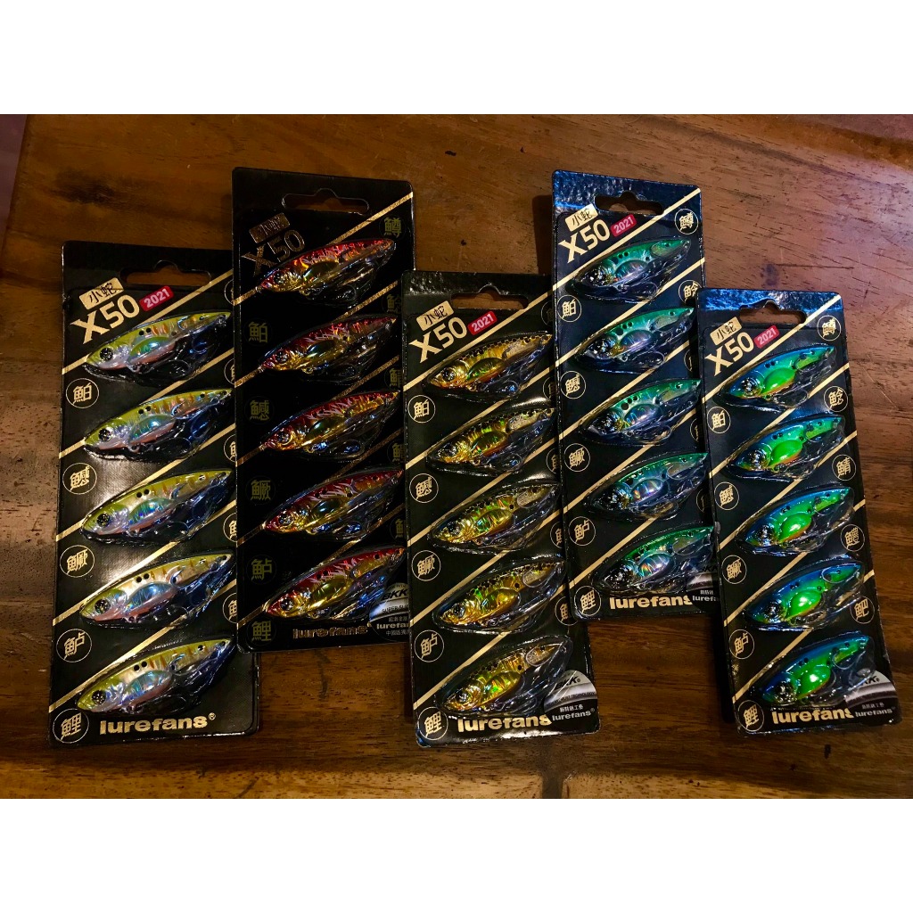 Mồi sắt câu lóc Baby snake X50 Lurefans HKN Fishing