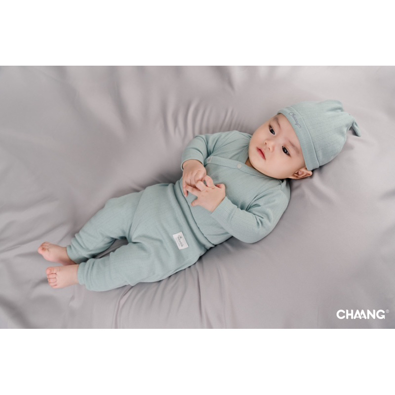 Chaang set 2 mũ thóp cho bé sơ sinh Music AW23