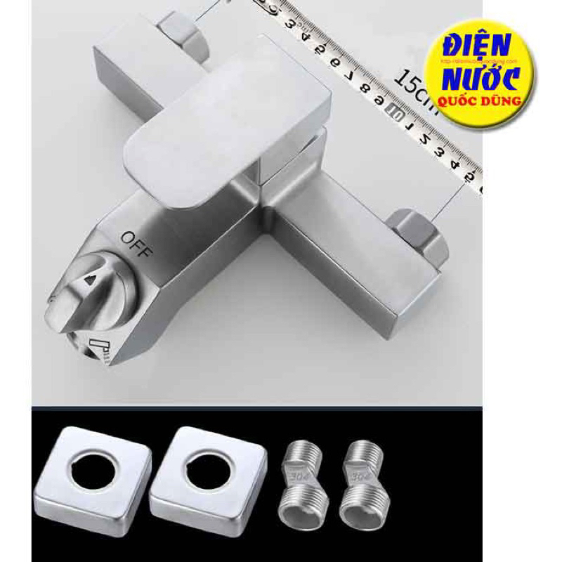 Bộ Củ Sen Vuông Inox 304