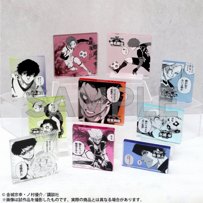 Standee khung Blue Lock triển lãm