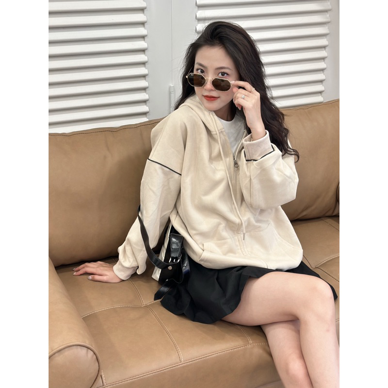 Áo Khoác - 36917 - Gạch - Tay Viền