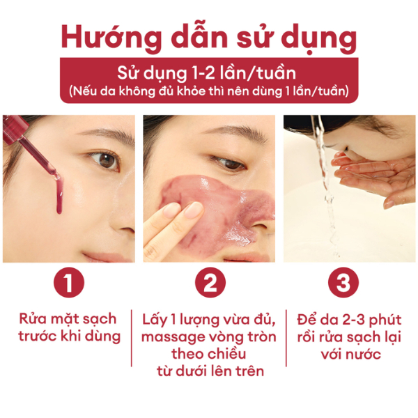 Tinh Chất Tẩy Da Chết Hóa Học So' Natural Red Peel Tingle Serum 11ml/35ml